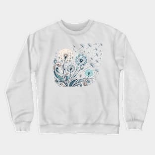 Dandelions with seeds Crewneck Sweatshirt